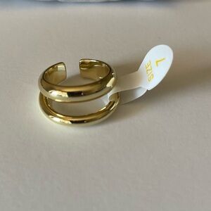 Loren Stewart x CURATEUR Deux Open Band Ring Size 7